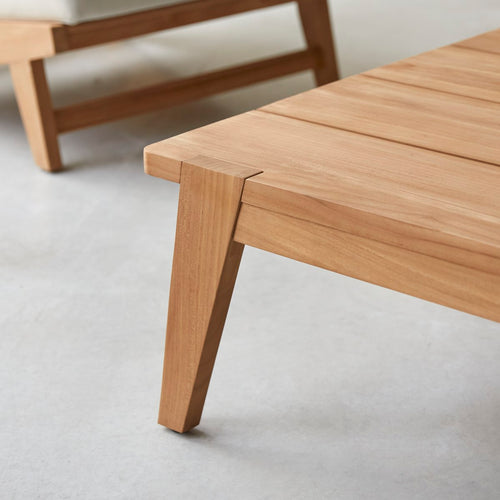 Tikamoon Salontafel van massief teakhout - Lichtbruin - vtwonen shop