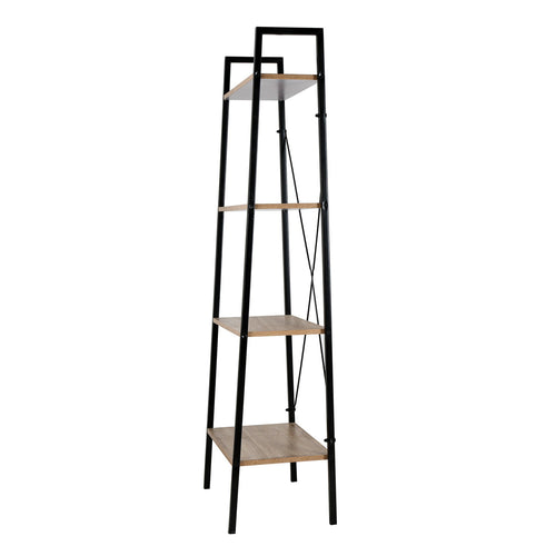 Calicosy - Industriële stijl 4 laags opbergrek LEXIE - 32.5x60x148 cm