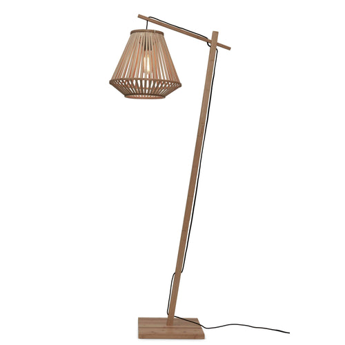 GOOD&MOJO vloerlamp Merapi - zwart - Ø30cm - vtwonen shop