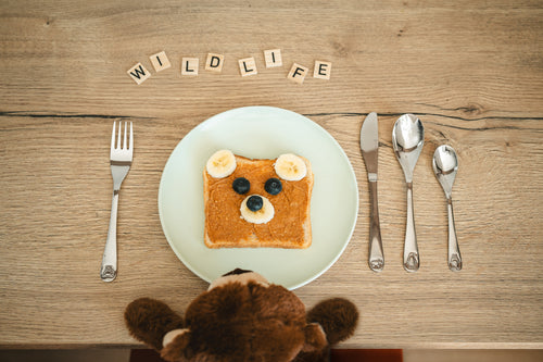 Zilverstad - Kindercouvert Wildlife - 4 delig - RVS - vtwonen shop