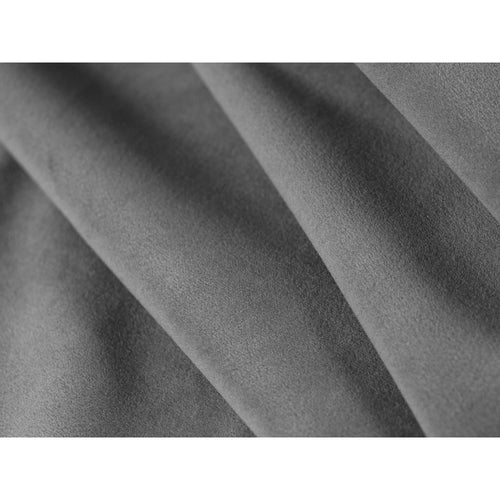 Cosmopolitan Design - Modulaire hoekbank rechts Siena 5-zits, flueel grijs - 180x366x69cm