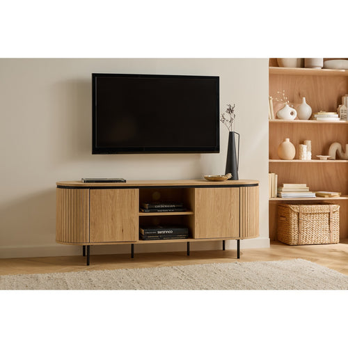Calicosy - MALAGA TV-meubel - Licht hout - 40x150x55 cm