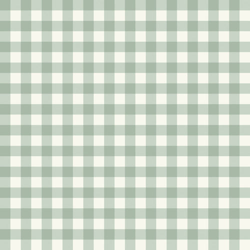 ESTAhome behang geblokt motief mintgroen - 50 x 900 cm - 132125