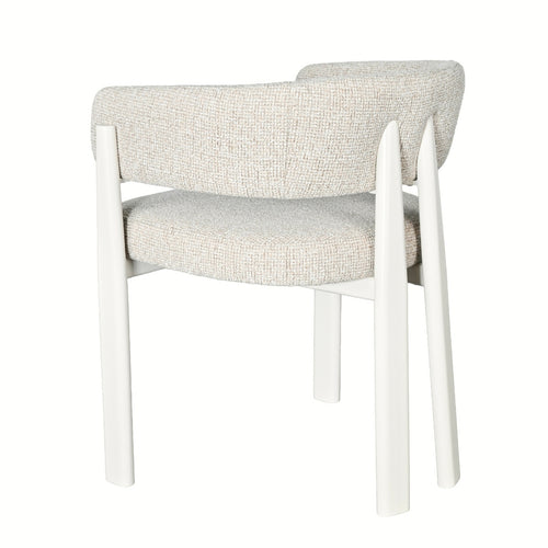 DÉJA Eetkamerstoel Cooper Taupe/Beige - Set van 2