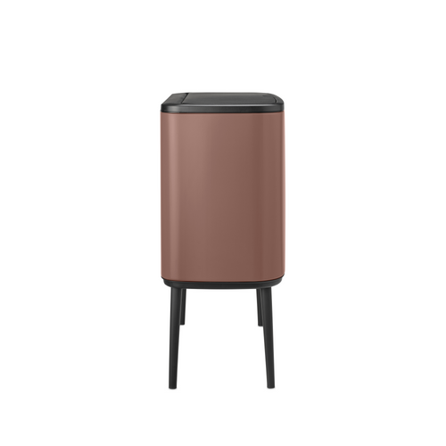 Brabantia Bo Touch Bin, met 2 binnenemmers, 11 + 23 liter - Satin Taupe
