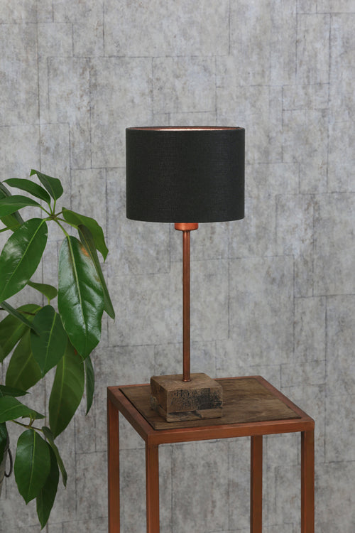 Light & Living lampenkap LIVIGNO - Ø20x15cm - grijs