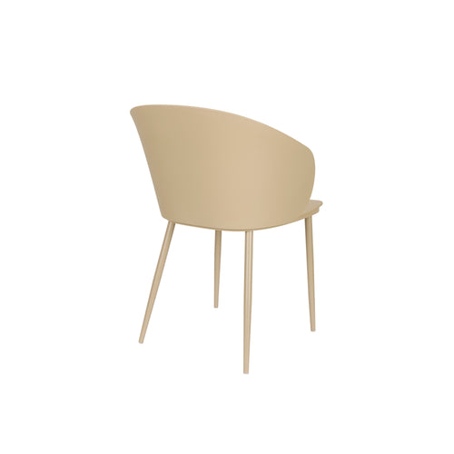 Housecraft Living Gigi Eetkamerstoelen Beige - Set van 2 - vtwonen shop