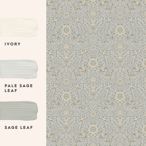 Laura Ashley Vliesbehang - Delamore Stone