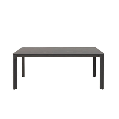 Kare Design Tuintafel Bari 180x90cm zwart