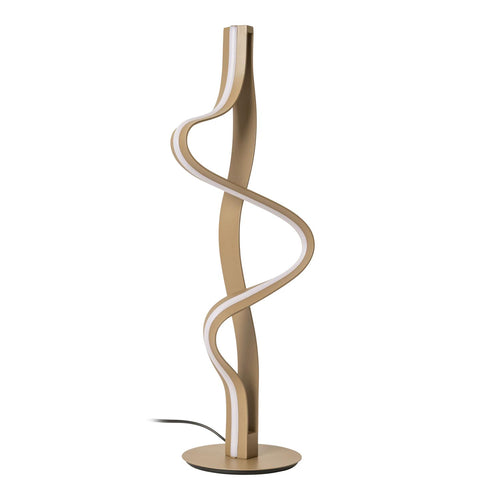 Lucide tafellamp LAMBADA - Geïntegreerde LED - Champagne kleur