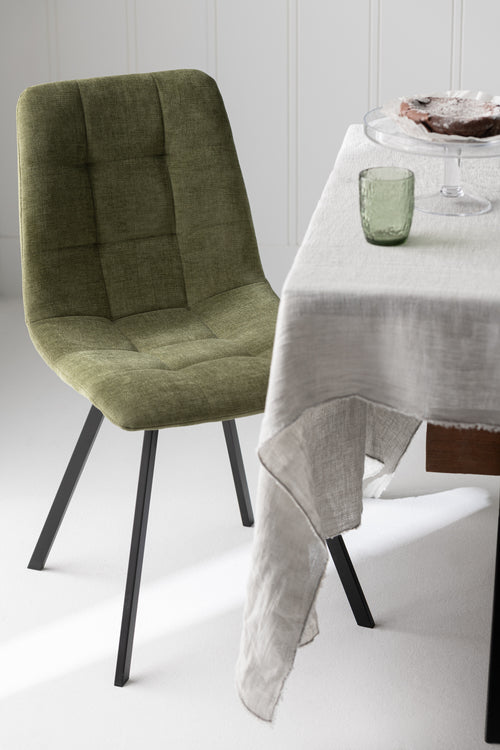 J-Line glas Vera - glas - groen - vtwonen shop