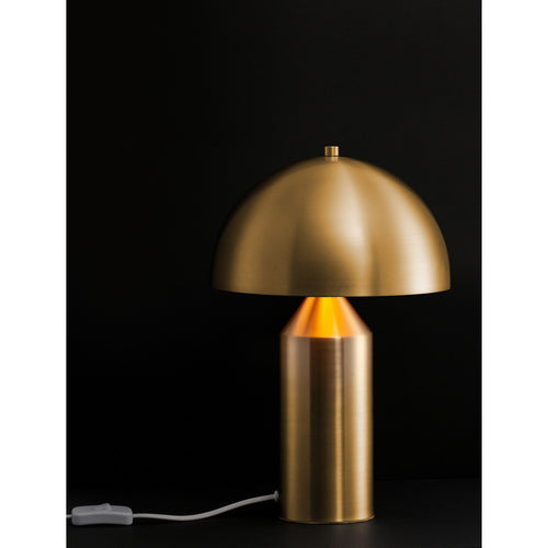 Nova Luce BOLT Geïntegreerde LED-tafellamp, messing goud, E27, 1x12W