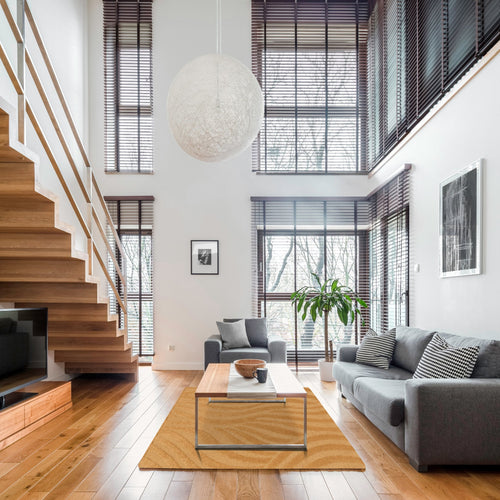 AFK Living vloerkleed Wave - reliëfeffect - kastanje - 160 x 230 cm - vtwonen shop