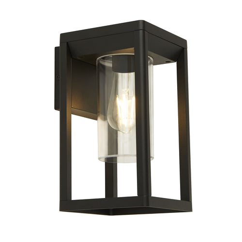 Searchlight buitenlamp Atlanta - 1 lichts - 16.5  x 27   cm - mat zwart