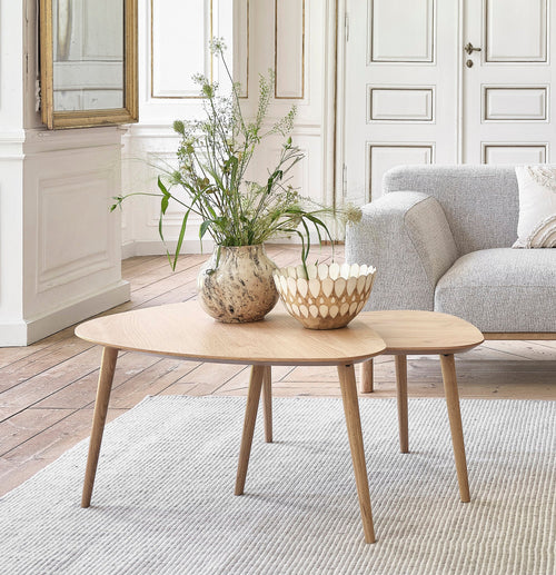 Loff Design Salontafel Albany - 100 x 70 cm - Eiken - Set van 2 - vtwonen shop