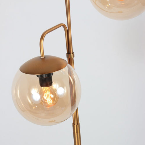 Steinhauer vloerlamp Bollique - 3 lichts - 24  x 172   cm - brons