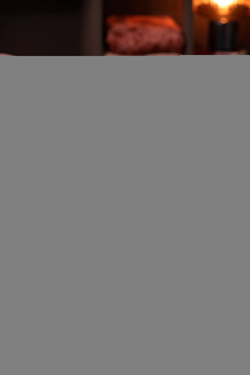 J-Line decoratie Fles + Stop Effen Rond - glas - bruin - vtwonen shop