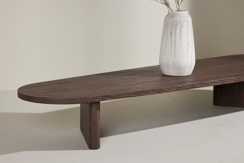 BRAM  salontafel Norrtalje - mokka - 180 x 55 cm