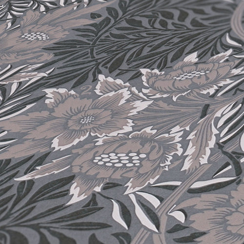 Livingwalls behang bloemmotief grijs - 53 cm x 10.05 m - AS-390585 - vtwonen shop