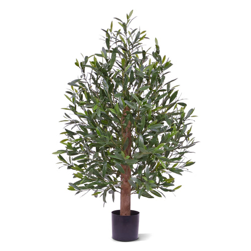 Maxifleur Olijf Deluxe kunstplant 100cm UV