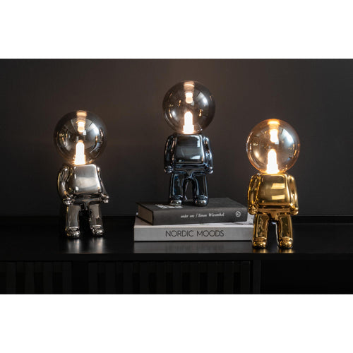 Leitmotiv tafellamp Ross LED - goud - 12x12x27cm