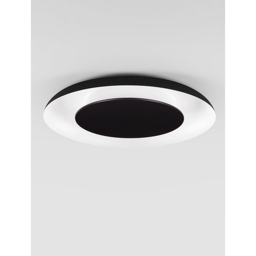 Nova Luce EPOS Inbouw plafondlamp Sandy Black, Sandy White Triac dimbare LED 38W 2200lm 2700-3000-4000K CCT