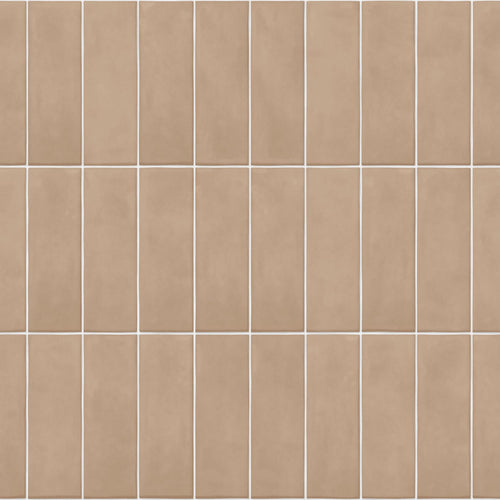 ESTAhome behang tegelmotief beige - 50 x 900 cm - 131536