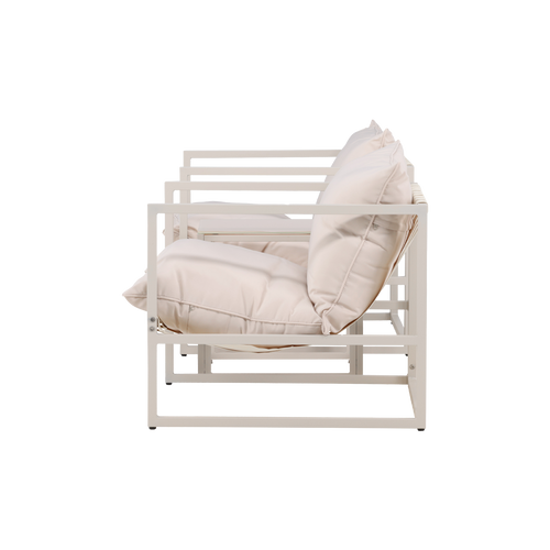 Nest outdoor Ebba Loungeset 3 Delig Met Zitkussens - Beige - vtwonen shop