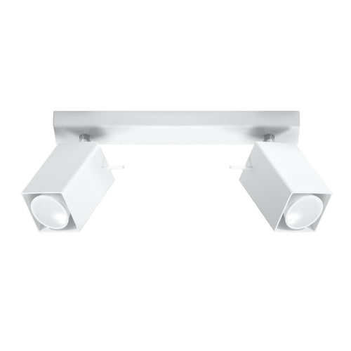 Sollux Lighting Plafondlamp MERIDA 2 wit - 30x6x16cm