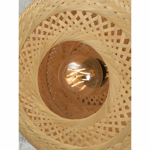 GOOD&MOJO plafonnière Palawan - bruin - Ø40cm - vtwonen shop