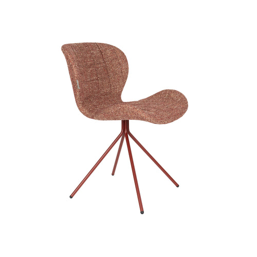 Zuiver OMG Eetkamerstoelen Terra/ Rood - Set van 2