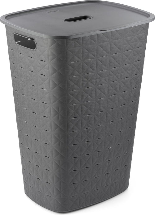 Curver Softex Wasbox - 56L - 43,8x34x59,9cm - Antraciet - vtwonen shop