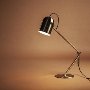 FurniLux Sleek Tafellamp - Goud - Verstelbaar en Stijlvol - 52x20x65cm - vtwonen shop