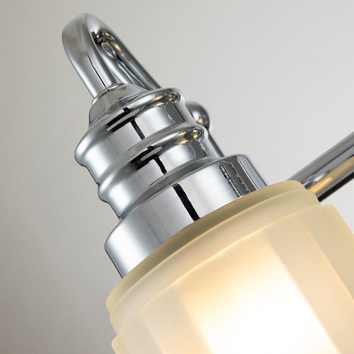 Elstead Quoizel Swell Wandlamp Gepolijst Chroom, IP44