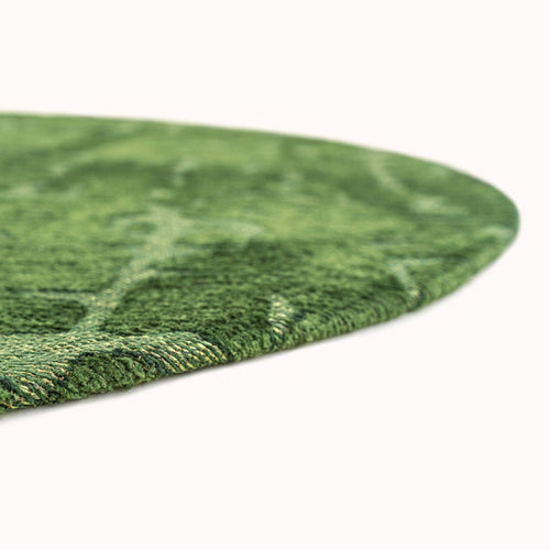 Ecorugs vloerkleed Perrier's Green - groen - 240x240cm