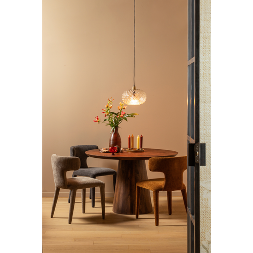 BePureHome Eetkamerstoel Permit - Polyester - Zand - 78x52x53 - vtwonen shop