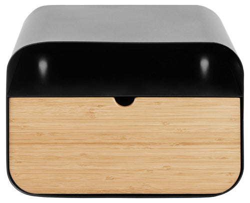 Rebellenclub Nachtkastje Bath - Zwart met Bamboe Lade - vtwonen shop