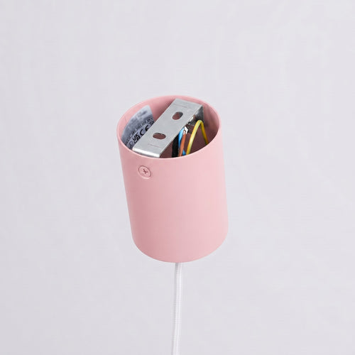 Sollux Lighting Hanglamp NOX 40 roze - 40x40x135cm