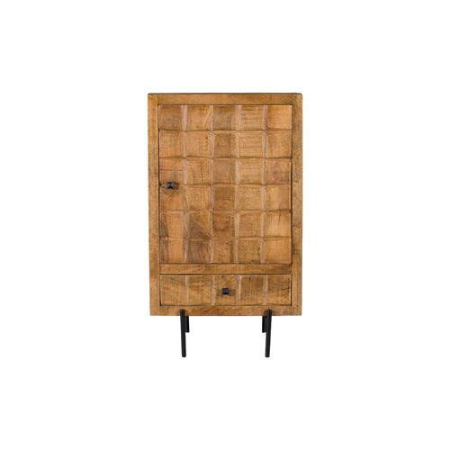StarFurn Kabinetkast Brandy - Naturel Mangohout - 60x40x103cm - vtwonen shop