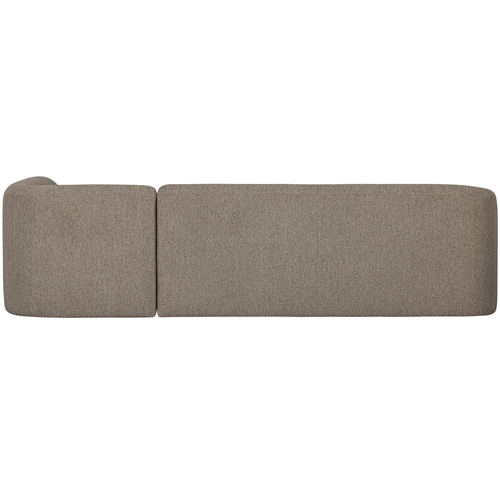 BePureHome hoekbank rechts Sloping - Chenille - Lichtbruin Melange - vtwonen shop