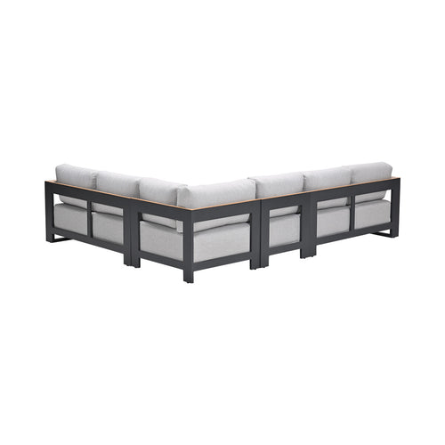 Garden Impressions Loungebank Malakka 4-delig - taupe