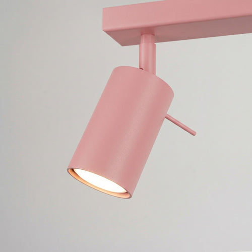 Sollux Lighting Plafondlamp RING 3L roze - 45x6x16cm