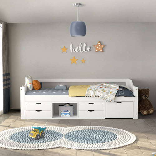 Home Deluxe Kinderbed COSMOS Wit - vtwonen shop