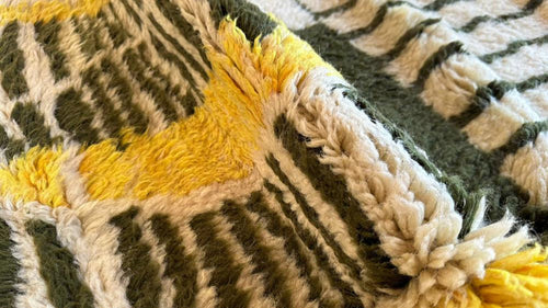 AFK Living vloerkleed Berber - handgemaakt - Wol - 200 x 300 cm