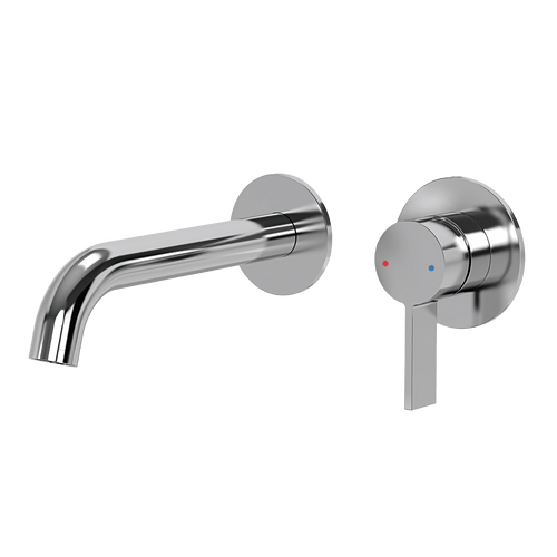 LOMAZOO inbouw wastafelkraan Kepler - muurkraan - chroom