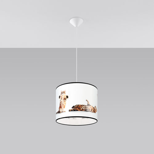 Sollux Lighting Hanglamp KITTY 30 - 30x30x95cm