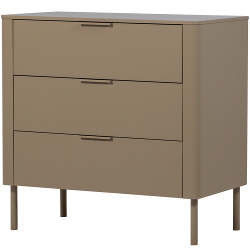 WOOOD ladekast Gunnar - Grenen - Mud - 93x94x52