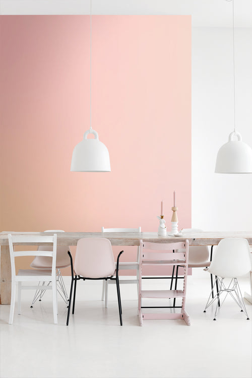 ESTAhome fotobehang kleuroverloop roze - 2.5 x 2.79 m - 159520 - vtwonen shop