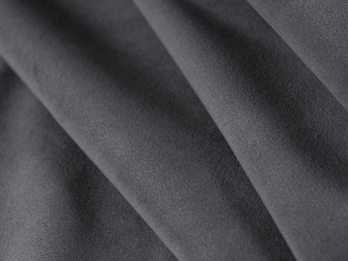 Cosmopolitan Design Converteerbare bank Kemi 3-zits, flueel donkergrijs - 95x206x70cm