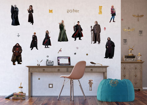 Sanders & Sanders muursticker Harry Potter grijs - 85 x 65 cm - 601357